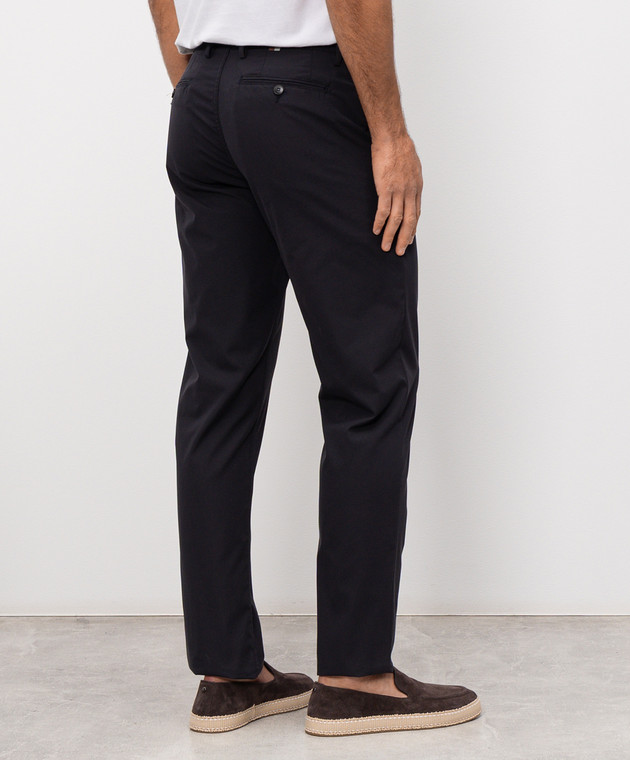 Canali Сині штани AV05971U91675 зображення 4