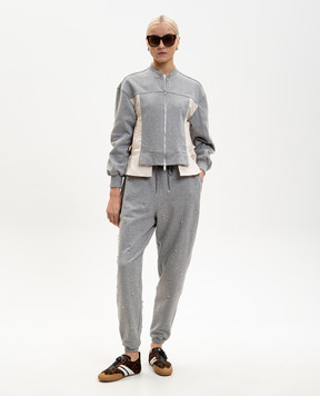 3.1 Phillip Lim Серая спортивная куртка E26160919TFT