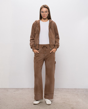 3.1 Phillip Lim Коричнева спортивна куртка F26110423TFT
