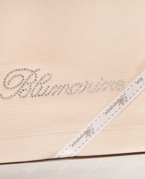 Blumarine Home Ранер бежевого кольору з кристалами W0200250033