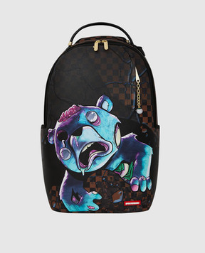 Sprayground Дитячий коричневий рюкзак ZOMBIE BEAR BRAINS 910B8183NSZ