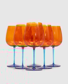 Vema Набір помаранчевих келихів для джину Joy 6 шт JOYGINTONIC
