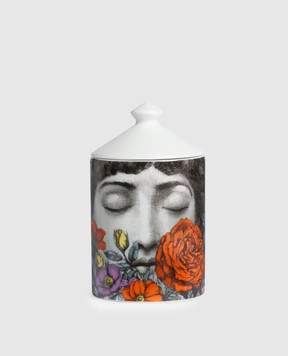 Fornasetti Ароматична свічка - Tra i Fiori Décor в порцеляновому свічнику FPSM800YGS