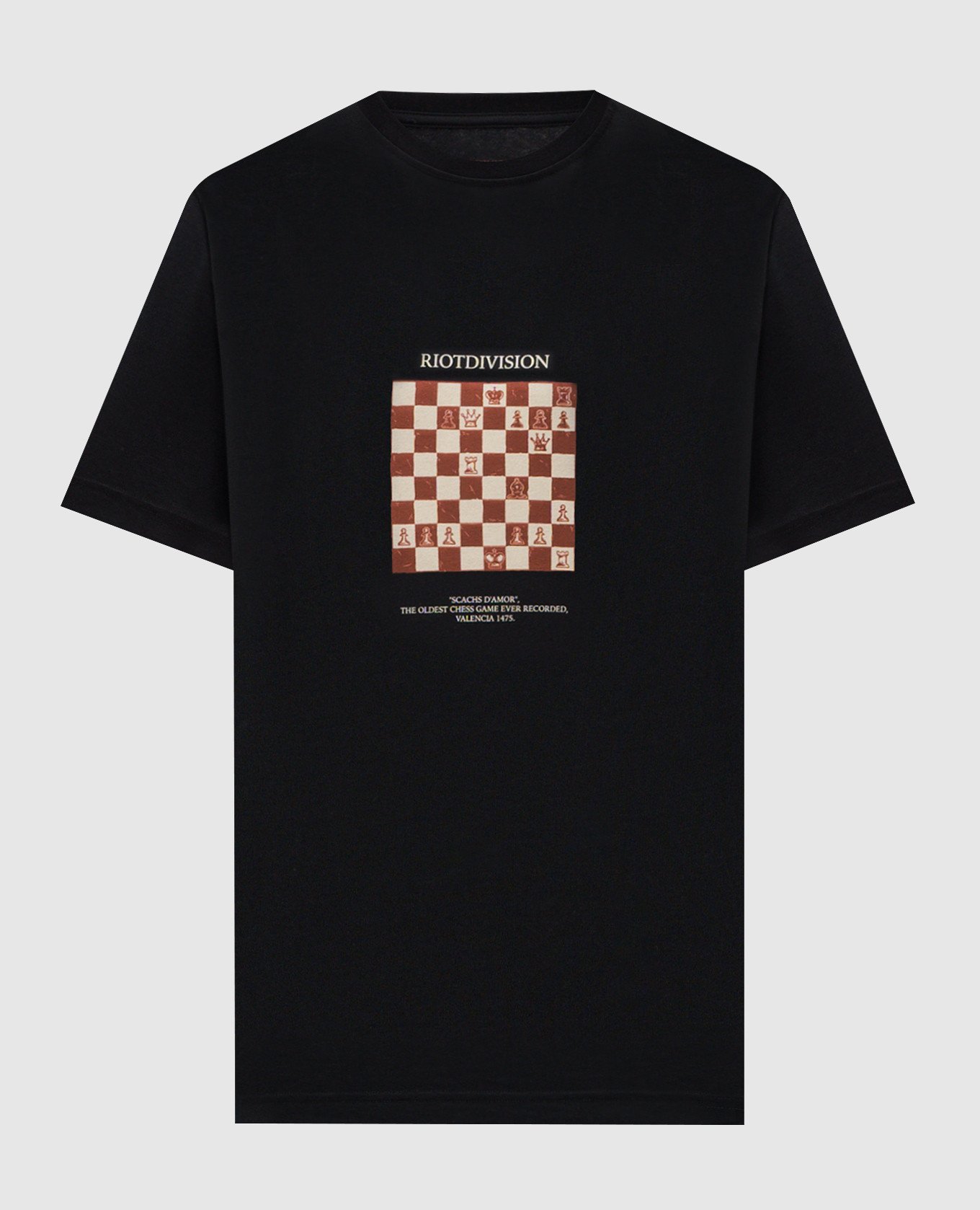 Черная футболка RD-Chess