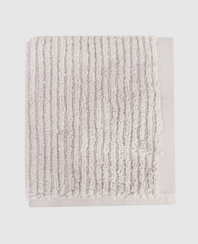 L'Appartement Сірий махровий рушник Slim 40х30 SLIMRIBWASHCLOTH