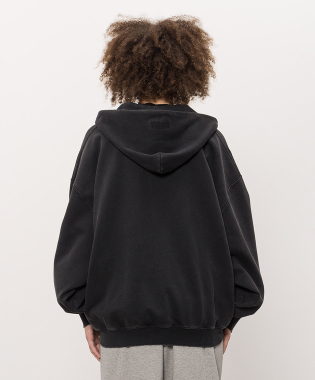 Vetements Чорна спортивна куртка MH27ZU145Bw зображення 4