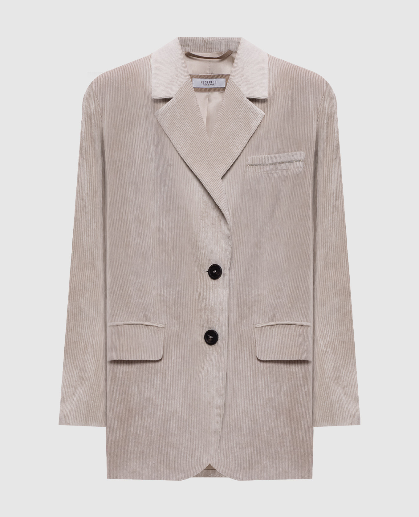 

Бежевый вельветовый жакет, Жакеты