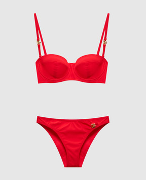Dolce&Gabbana Червоний купальник O8A25JONO12