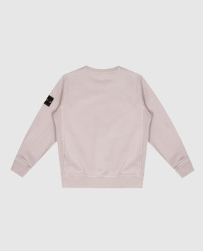 Stone Island Детский свитшот серый с патчем логотипа L2S166100001S0A2068