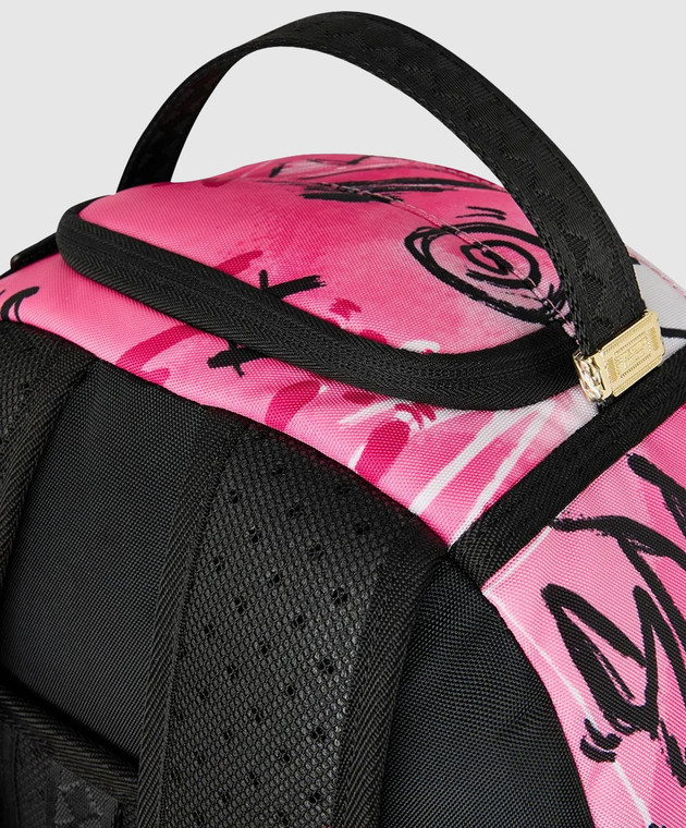 Sprayground Детский розовый рюкзак BUNNY BANKS - MONEY BOUNCE 910B8533NSZ изображение 4