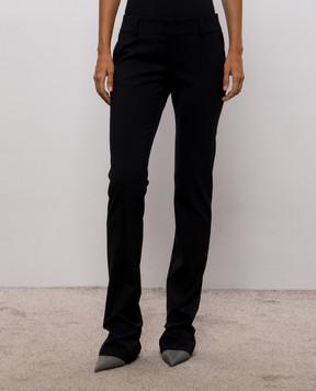 SSHEENA Черные брюки Plain с шерстью 26FWPLAINTF26004