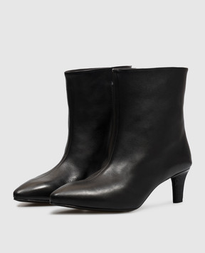 Officine Creative Чорні шкіряні ботильйони SUZY SUZY002
