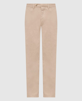 Canali Бежевые брюки PT01482D93630