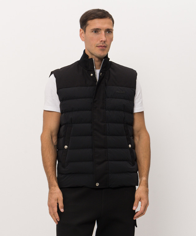 Mackage Черный пуховый жилет BRODY BRODYZ изображение 3