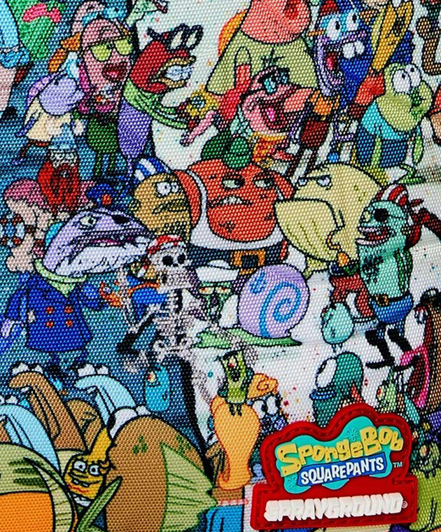 Sprayground Детский рюкзак SPONGEBOB BIG OCEAN PARTY 910B9095NSZ изображение 4