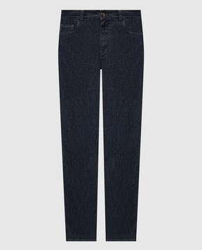 Canali Синие джинсы с логотип патч PD0040091719