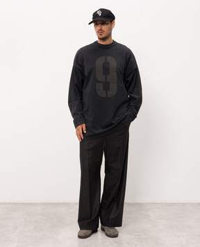 Fear of God Черный лонгслив с принтом FG9M109956HWJ