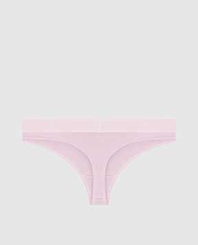 Tom Ford Розовые трусики-тонг с тканым узором логотипа KNJ009JEX166