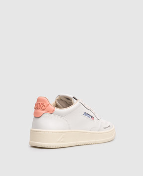 AUTRY Белые кожаные кроссовки Medalist A1UNAULWDL03