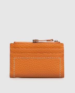 Gianni Chiarini Коричневе шкіряне портмоне з логотипом PF6003TKL