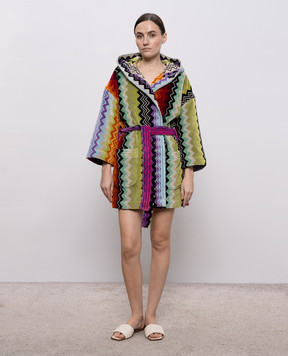 Missoni Home Махровий халат Giacomo у візерунок 1G3AC99722