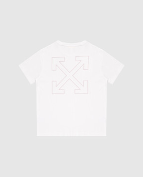 Off-White Набор детских футболок с логотипом и логотипом 44G2B001S26J001