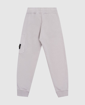 Stone Island Дитячі сірі джогери з патчем логотипа L2S166200002S0A2028