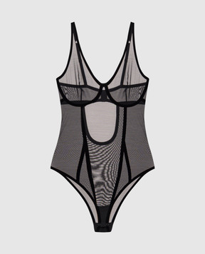 Wolford Черное боди 4W3238