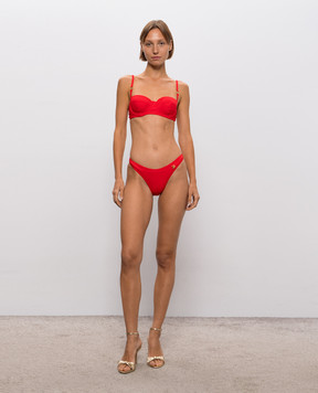 Dolce&Gabbana Червоний купальник O8A25JONO12
