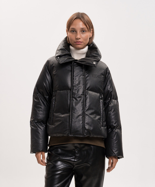 Maison Margiela MM6 Чорна пухова куртка S52AM0368M36016 зображення 3