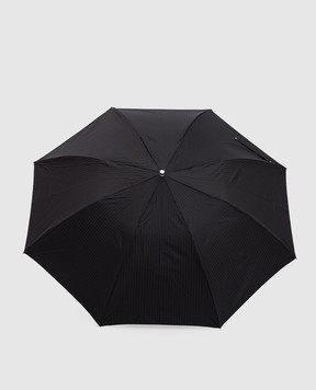 Pasotti Черный складной зонтик Golf Ball OMITUO64SBLUES59732