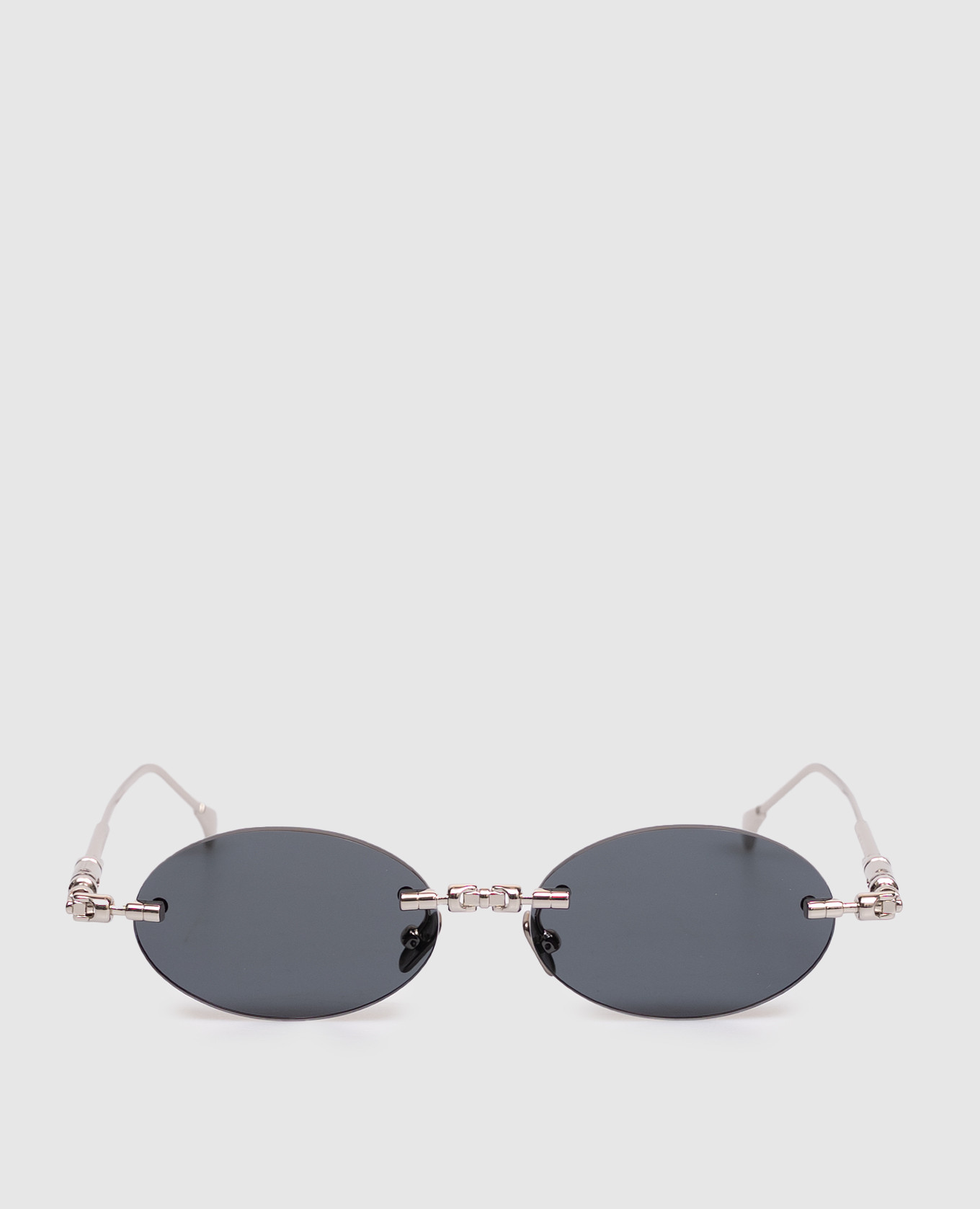 Серебристые очки H62