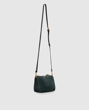 Gianni Chiarini Зеленая замшевая сумка кросс-боди Nora BS10224CMPL