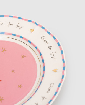 Bitossi Home Фарфоровая тарелка для фруктов Glass PAN01024