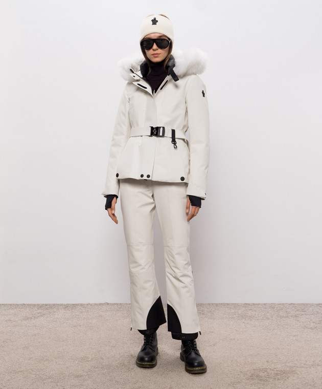 Moncler Grenoble Гірськолижна куртка Laplance GORE-TEX кольору айворі L20981A00020597MO зображення 2