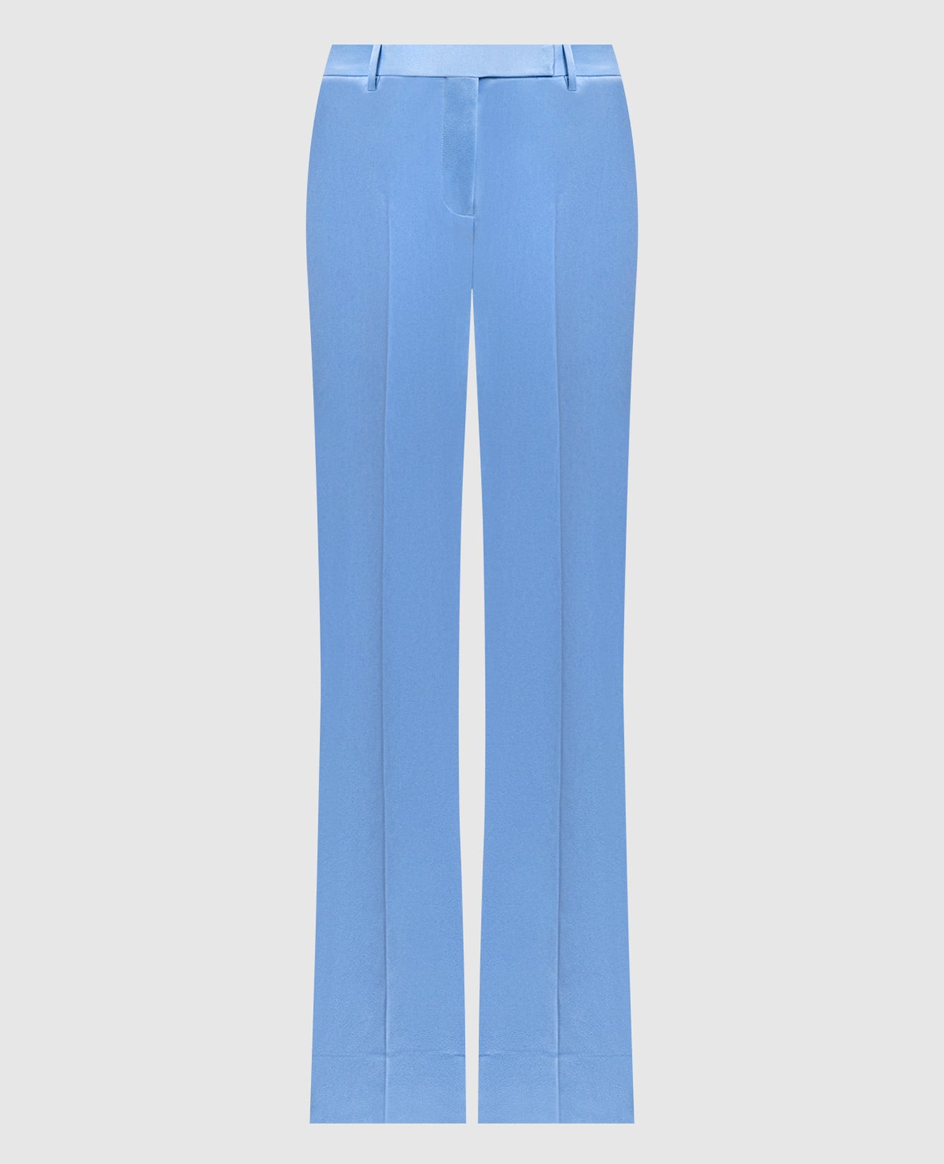 Блакитні штани з шовком