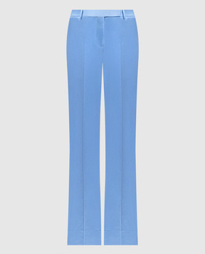 Tom Ford Блакитні штани з шовком PAW676FAX1602