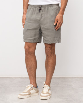 Sease Зелені шорти для плавання з коноплі PB059TN359