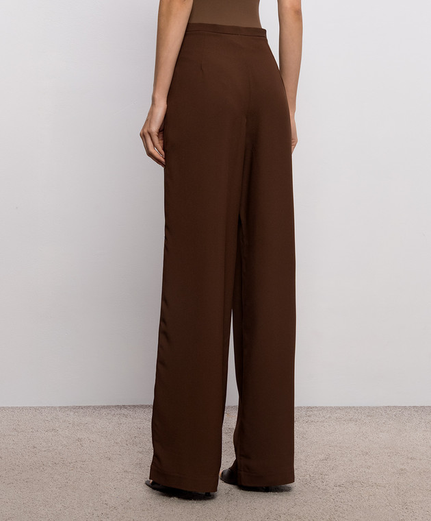 Taller Marmo Коричневые брюки Marlene PF2614 изображение 3
