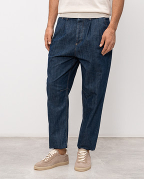 Brunello Cucinelli Синие джинсы MH263K2310