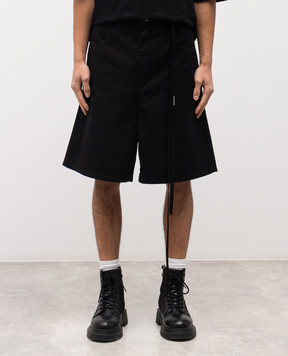 Ann Demeulemeester Чорні бермуди Narve B0013799FA722