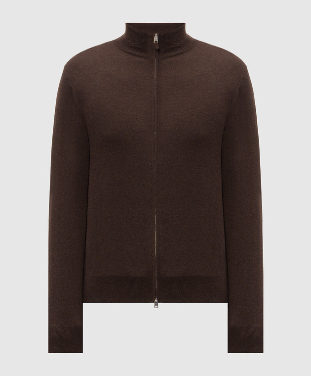 Cashmere&Whiskey Коричневий кардиган з кашеміру MU867A1312525R