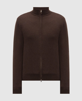 Cashmere&Whiskey Коричневий кардиган з кашеміру MU867A1312525R