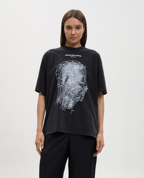 Alexander Wang Чорна футболка Eastern Medicine UCC2261886