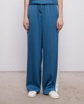 Simkhai Синие спортивные брюки с лампасами 2264055Q