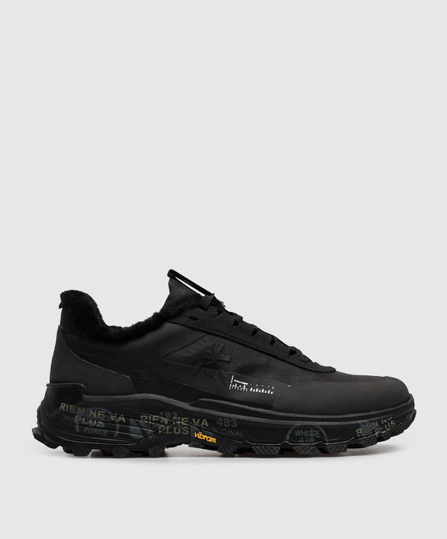 Premiata Черные кроссовки Devin на меху DEVIN