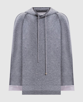 Carven Серое меланжево худи 6262K21118