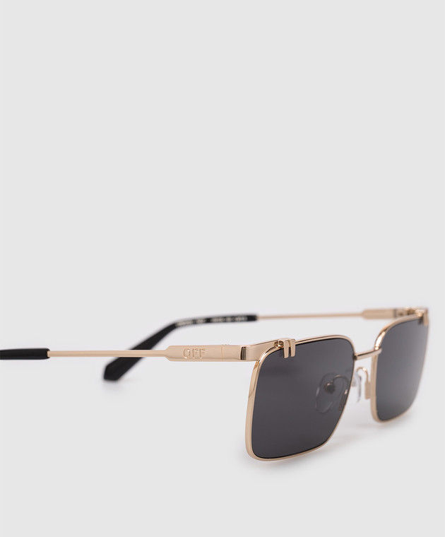 Off-White солнцезащитные очки с гравировкой логотипа OFF OW2031760759 изображение 4