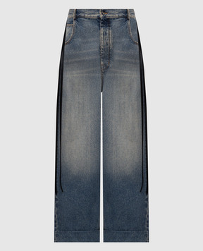 Ann Demeulemeester Синие джинсы Michael с эффектом потертости B0010308FA769