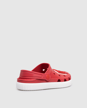 Dolce&Gabbana Дитячі червоні сабо DN0213AT079